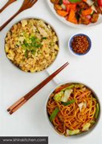 FRIED RICE & NOODLES EGG